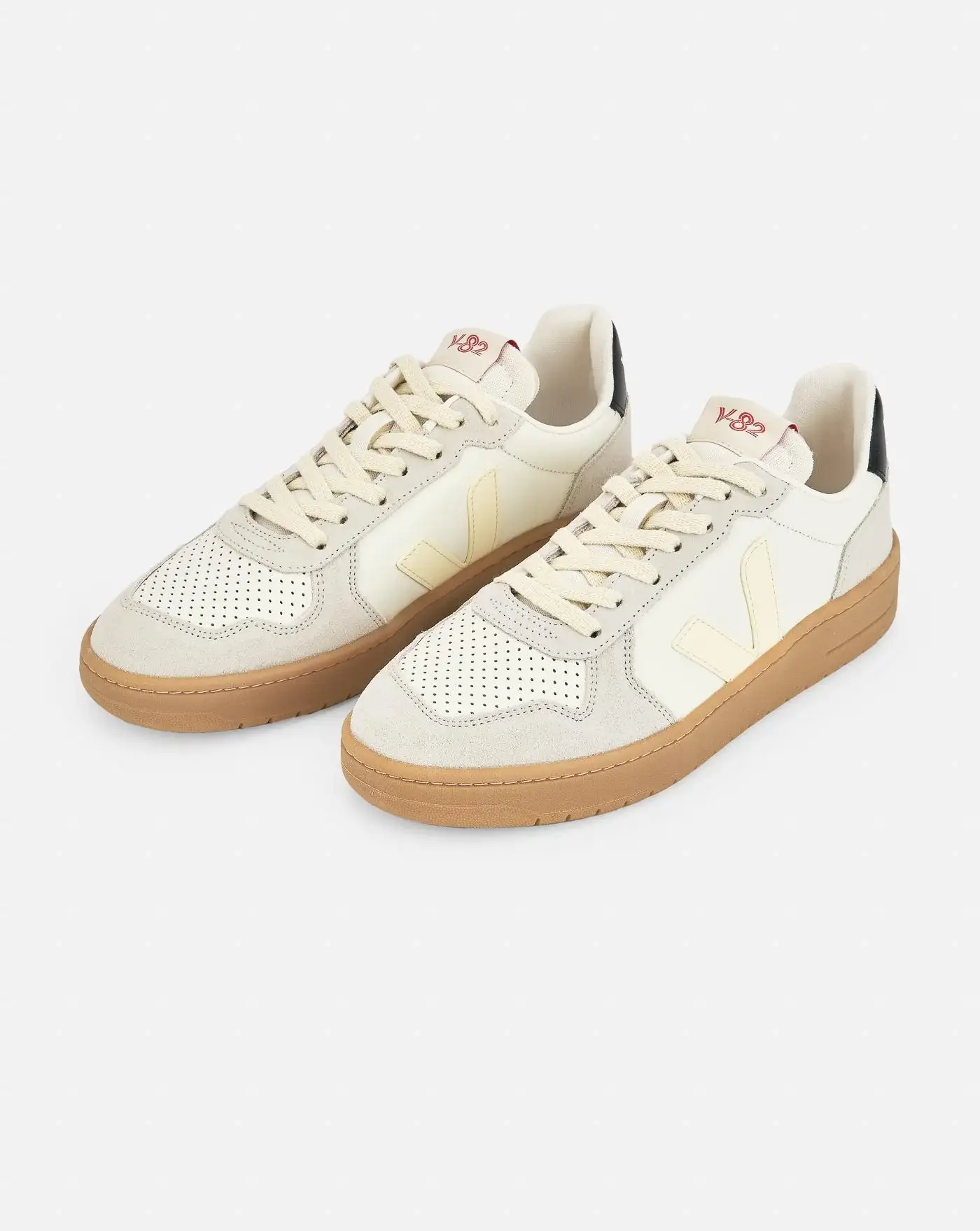 Zapatillas Veja V-82 Pure Calcaire Black - Image 7