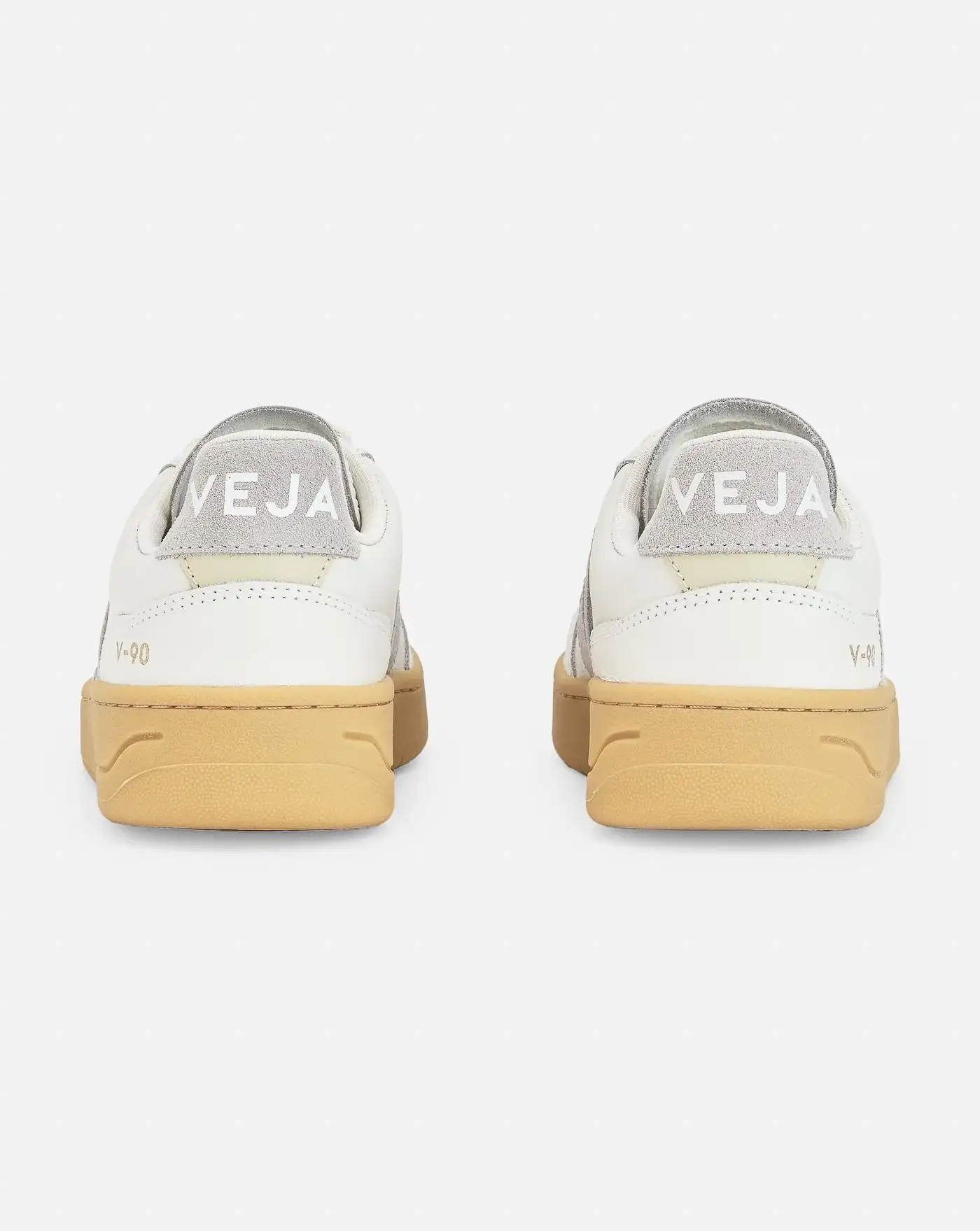 Zapatillas Veja V-90 Extra White Light Grey - Image 4