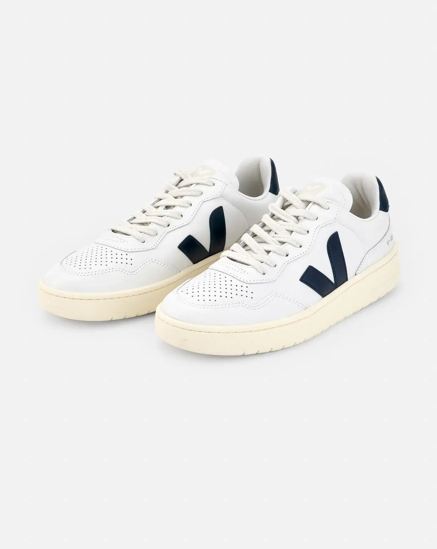 Zapatillas Veja V-90 O.T Leather Extra White Nautico - Image 4