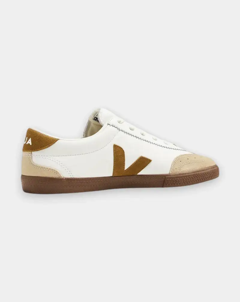Zapatillas Veja Volley O.T. Leather Extra White Tent Bark - Image 2