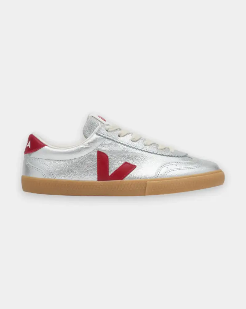 Zapatillas Veja Volley O.T Leather Silver Pepper