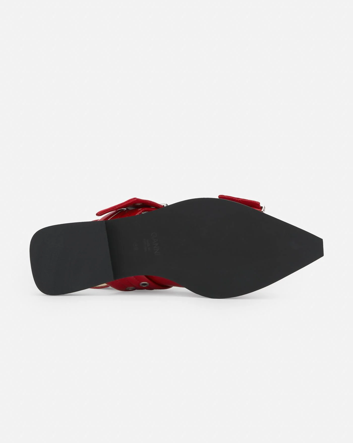 Zapatos Ganni Feminine Buckle Ballerina - Image 4