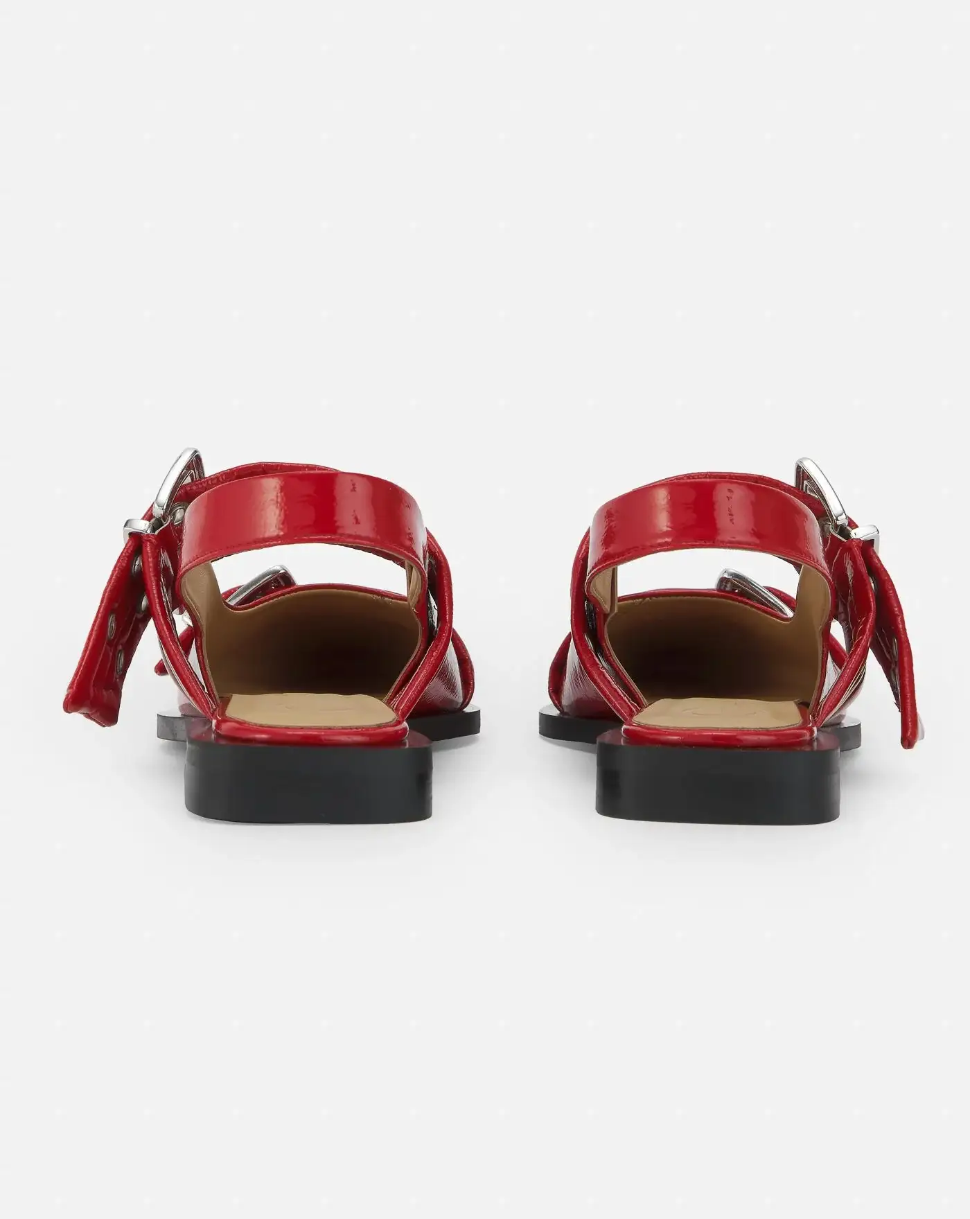 Zapatos Ganni Feminine Buckle Ballerina - Image 7